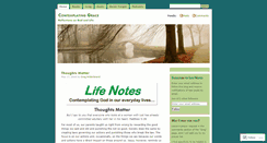 Desktop Screenshot of contemplatinggrace.com